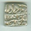 Silver Rupee Coin of Akbar of Tatta Mint.