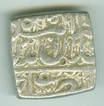 Silver Rupee Coin of Akbar of Ujjaini Mint.