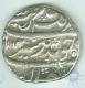 Silver Rupee Coin of Aurangzeb of Ahmadnagar Mint.