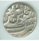 Silver Rupee Coin of Shah Alam Bahadur of Surat Mint.