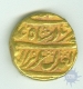 Gold Mohur Coin of Alamgir II of Shahjahanabad Mint.