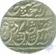 Silver Rupee Coin of Islamabad Mint of Maratha Confederacy.