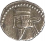 Silver drachm of Vologases III of Indo Parthain.