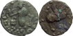 Indian standard Silver & Copper Drachm of of Azes I of Indo Scythians.