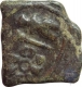 Copper Unit coin of Kathiyawad Region.