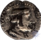 Silver Drachma Coin of Nahapana of Western Kshatrapas.