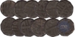 Copper Dam  Coins of Delhi Mint of Akbar.