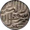Silver Reduced Tanka Coin of Akbar of Mandu Mint.
