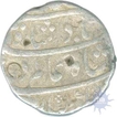 Silver Rupee of Shah Alam Bahadur of Hyderabad Mint.