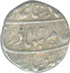 Silver Rupee of Shah Alam Bahadur of Khujista Bunyad Mint.