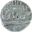 Silver Half Rupee of Farkanda Bunyad Mint of Hyderabad.