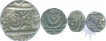 Set of Four Denomination of One Eighth One Fourth Half &  One Rupee of Indore.