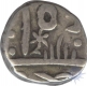 Silver Half Rupee of Chitor Mint of Mewar.