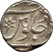 Silver Half Rupee of Surat Mint of Bombay Presidency.