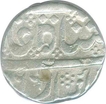 Silver Rupee of Arcot Mint of Madras Presidency.