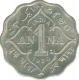 Cupro Nickle One Anna of King George of Calcutta Mint of 1930