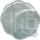 Error Ten Paise of Republic India.