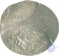 Cupro Nickle Two Rupee of Republic India of 1999.