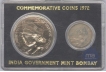 UNC Set of 25th Anniversary of Independence of Bombay Mint of 1972.