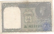 One Rupee Bank Note of King George VI Signed by C.E. Jones of 1944.