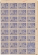 King George VI of 32x2 (Large Block Sheet of 64 stamps) Indian Gum of 1946.