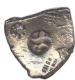 Punch Marked Silver Five Shana Coin of Shakya Janapada.