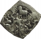 Punch Marked Silver Half Karshapana Coin of Ashmaka Janapada.