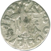Silver Drachm Coin of Apollodotus II of Indo Greeks.
