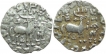 Silver Drachma Coin of Amoghbuti of Kuninda Dynasty.