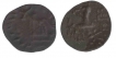 Copper kasu (2) Coin of  Feudatory of The Satavahanas Dynasty of Banavasi Region.