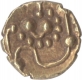 Gold Fanam Coin of Hoysalas.