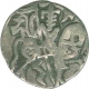 Billon Coin of Samanta Deva of Turk and Hindu Shahis of Kabul and Gandhara.