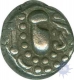 Silver Dramma Coin of Gadhaiya Derivative Coinage of Paramaras of Malwa.