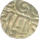 Base Gold Four and Half Masha Coin of Mahipal of Gurjara Pratihara.