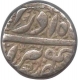 Silver Rupee Coin of Month Azar of Berar of Bird Near Mint Name.