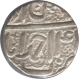 Silver Rupee Coin of Akbar of Ahmadabad Mint.