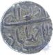 Silver Rupee Coin of Akbar of Ahmadabad Mint.