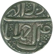 Silver Rupee Coin of Akbar of Ahmadabad Mint.