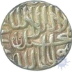 Silver Rupee Coin of Akbar of Agra Mint.