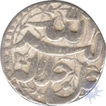 Silver Rupee Coin of Akbar of Lahore Mint.