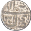 Silver Rupee Coin of Akbar of Lahore Mint.