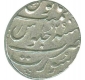 Silver Rupee Coin of Aurangzeb of Surat Mint.