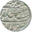 Silver Rupee Coin of Muhammad Shah of Allahabad Mint.