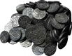 Lot of Hundred Silver Rupee Coins of of Different Mints.