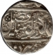 Silver Rupee Coin of Amritsar of Sikh Empire.