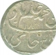 Silver Rupee coin of Gwalior Fort Mint.