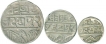 Silver Quarter, Half & Rupee Coin of Swarupshahi Series.