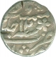 Silver Rupee Coin of Murshidabad Mint of Indo French.