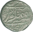 Silver Rupee Coin of Saugor Mint.