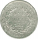 Silver Rupee Coin of Victoria Queen of Calcutta Mint of 1840.